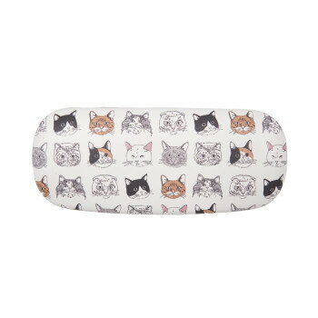 フレンズヒル ヴェリアスキャットメガネケース アイボリー WS-167-134