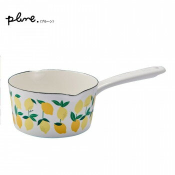 豊琺瑯 「Plune.」ホーローミルクパン15cm レモン YJM-108