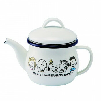 豊琺瑯 「スヌーピー」ホーローティーポット SNJ-2306