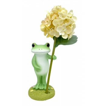 コポー 造花セット 花を持つカエル 74178