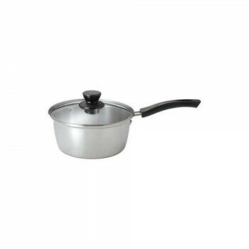 NW-02 NIRWAKA -ニルワーカ- IH対応 ステンレス製片手鍋 18cm