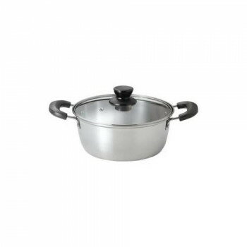 NW-04 NIRWAKA -ニルワーカ- IH対応 ステンレス製両手鍋 20cm