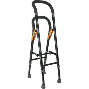 幸和製作所 テイコブ(TacaoF) 手すりな杖 ブラック CAM04-BK