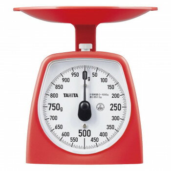 TANITA タニタ アナログクッキングスケール チェリーレッド KA441RD