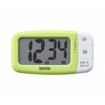 TANITA タニタ 抗菌でか見えタイマー アボガドグリーン TD-430GR