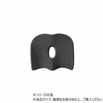 フィース お尻をサポートするクッション 45×35cm ブラック 1212080038201