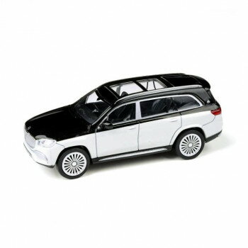 JADI メルセデス マイバッハ GLS 600 20 ブラック/ホワイト LHD 1/64スケール PA55306
