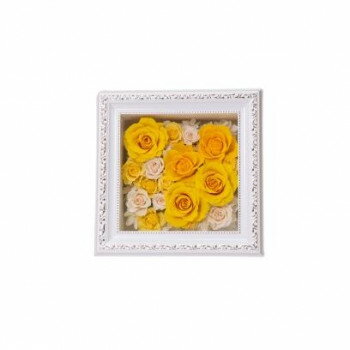 フラワーアレンジ ベリッシモ イエロー F-6082