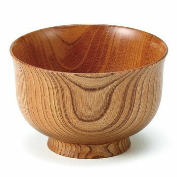 山中塗 欅汁椀(クリア) 23125