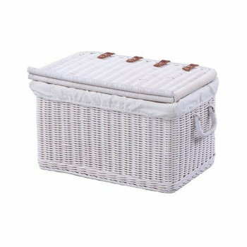 ラタン蓋付きバスケット Mサイズ GK520MWW