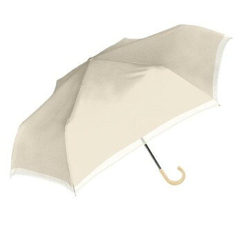 中谷 傘 UVオーガンジーバイカラー折 ベージュ Parasol 折傘 925-061