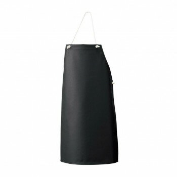 船橋(フナハシ) 業務用 レザーエプロン AF-200 ブラック 65×80 [ラッピング不可][代引不可][同梱不可]