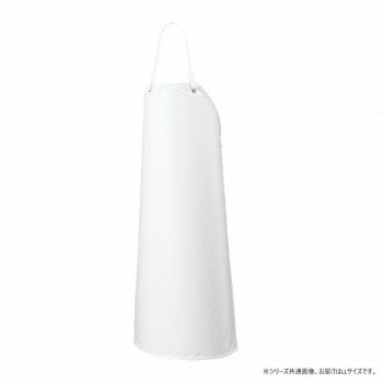 船橋(フナハシ) 業務用 ウレタンシームレスエプロン AF-5300eK ホワイト LL [ラッピング不可][代引不可][同梱不可]