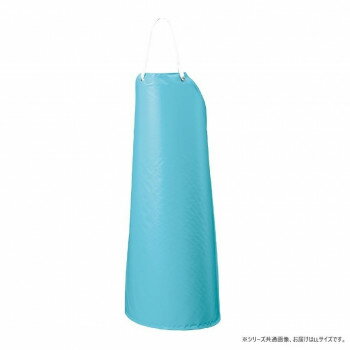 船橋(フナハシ) 業務用 ウレタンシームレスエプロン AF-5300eK ブルー LL [ラッピング不可][代引不可][同梱不可]