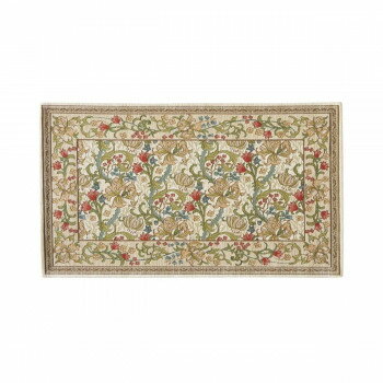 川島織物セルコン Morris Design Studio ゴールデンリリーマイナー マット 約45×75cm FH1708A I アイボ..