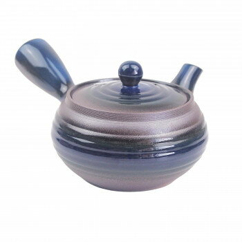 M1111 急須 1.5号平形(ナマコ巻) 萬古焼