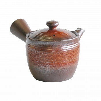 G-7187 急須 1.5号花ふぶき炎 丸網 萬古焼