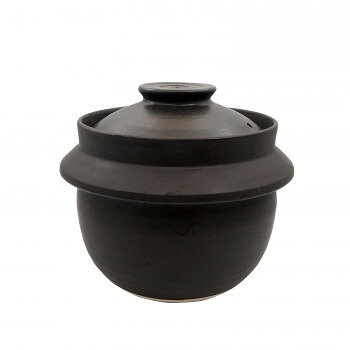 M4856 照山 ごはん鍋 炊飯鍋 2合炊 萬古焼