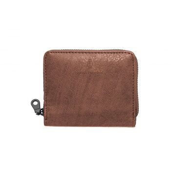 U, 吉 - Hush Puppies レディースウォレット 三方札入 ブラウン C-HP-5022