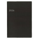 2026年 手帳 ダイアリー Appoint アポイント ノートタイプ A5 マンスリー グレー カバー付 E8151