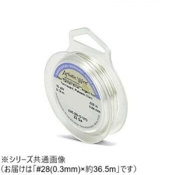 AW ワイヤー（オールドスプールス） ノンターニッシュシルバー28(0.3Φ) 28（0.3mm）約36.5m