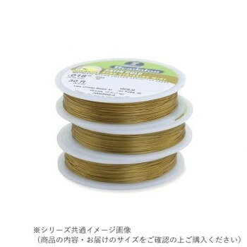 　ギフト対応について　楽天国際配送対象店舗 （海外配送）　Rakuten International Shipping【メール便(ネコポス)の配送について】※こちらの商品は、[メール便(ネコポス)]での発送となります。※他商品との同梱された場合は、[宅配便]での発送となり通常の送料が掛かります。※[他商品との同梱][代金引換][配達日時指定]でのご注文をお受けできません。※原則ポスト投函となります。通常の[宅配便]と違い配達までのお時間が掛かる場合があります。&nbsp;7ストランドワイヤー ゴールドM JW03G-0 (線径0.46mm)/92mおすすめ【7ストランドワイヤー ゴールドM JW03G-0 (線径0.46mm)/92m】 fk094igrjs 金色に着色した耐劣化加工の合金ワイヤーを透明ナイロンでコーティング。7ストランドワイヤーは型崩れしにくくハリがあるので、ビーズを通して何本かのワイヤーで編んだり、3連や5連にして使うのに適しています。※商品の内容・お届けのサイズをご確認の上ご購入ください。※写真のサンプルは実際の色とは異なる場合があります。※生産ロットにより、微妙な色や質感の違いが発生する場合があります。サイズM(線径0.46mm)×9.2m個装サイズ：9×7×2cm重量個装重量：23g仕様カラー:ゴールド生産国アメリカ 製品詳細 商品名：7ストランドワイヤー ゴールドM JW03G-0 (線径0.46mm)/92mカラー・サイズ名称：1829641JANコード：0035926055025 広告文責 (有)イースクエアTEL:0120-532-772 ※お客さま都合による、ご注文後の[キャンセル][変更][返品][交換]はお受けできませんのでご注意下さいませ。※当店では、すべての商品で在庫を持っておりません。記載の納期を必ずご確認ください。※ご注文いただいた場合でもメーカーの[在庫切れ][欠品][廃盤]などの理由で、[記載の納期より発送が遅れる][発送できない]場合がございます。その際は、当店よりご連絡させていただきます。あらかじめご了承ください。【メール便(ネコポス)の配送について】※こちらの商品は、[メール便(ネコポス)]での発送となります。※他商品との同梱された場合は、[宅配便]での発送となり通常の送料が掛かります。※[他商品との同梱][代金引換][配達日時指定]でのご注文をお受けできません。※原則ポスト投函となります。通常の[宅配便]と違い配達までのお時間が掛かる場合があります。 こちらの商品は【お取り寄せ(14営業日以内に発送予定)】となります。