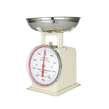 DULTON(ダルトン) アメリカンキッチンスケール 1kg アイボリー 100-061 BSK8501