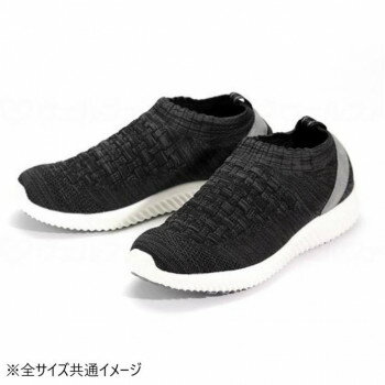 マリアンヌ SaiSai ストレッチニットスニーカー WG140 ブラック S WG140 206381