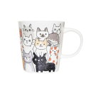 のあぷらす ノア+ なごみ・マグカップ ねこ・全身 NE112