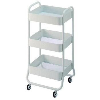 &nbsp;C-580 メッシュワゴン 下敷き1枚付き ホワイト 15801ほこりが溜まりにくい【C-580 メッシュワゴン 下敷き1枚付き ホワイト 15801】 fk094igrjs バスケットタイプのトレーの底面は、ほこりが溜まりにく...