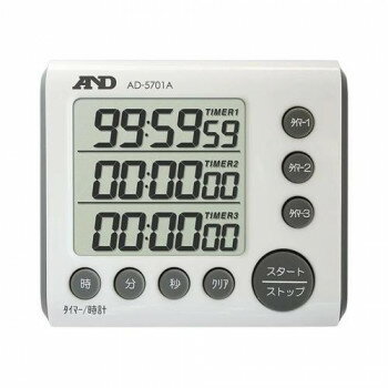 A＆D 3チャンネル 100時間デジタルタイマー AD5701A