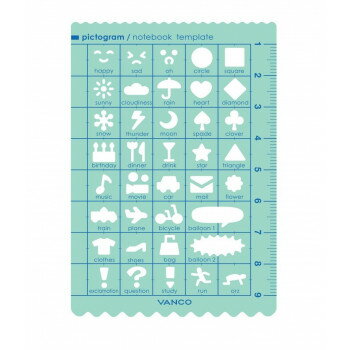 バンコ ノートブックテンプレート ピクト 39501