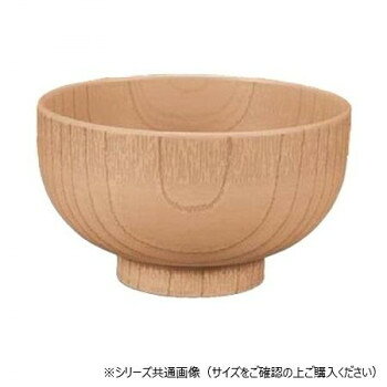 福井クラフト 耐熱φ110木調汁椀 木肌摺り 30044130