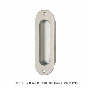 シロクマ ソリッド小判長両手掛面付 純金 MB-17