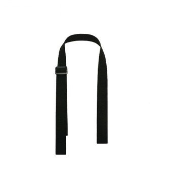 INAZUMA イナズマ アクリルテープ持ち手 約80cm 2本手 (11)黒 YAT-8030(3.0)