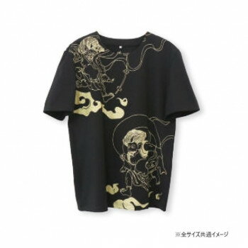 くろちく kurofune Tシャツ風神雷神 黒 XL 32412361