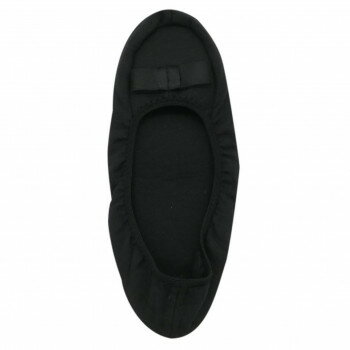 PAGE ONE ページワン ポーチ入り携帯スリッパ 07 BLACK GRK1621