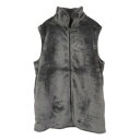 After nine アフターナイン ニューマイヤージップアップベスト 08 CHARCOAL GBR2215