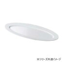 福井クラフト メラミン61cm小判盛皿ホワイト 51353970