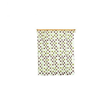 カーテン ラウンドドット 60-110X200 G 546693000200035