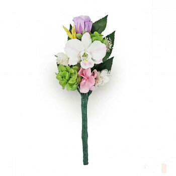 お供え用 蘭入りプリザーブド仏花 プリザーブドフラワー 詩乃(しの) C33720