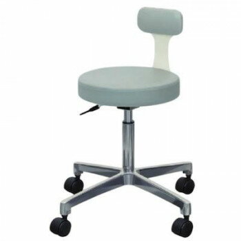 高田ベッド製作所 バックチェアー(キャスター付き) グレー TB-86-01 [ラッピング不可][代引不可][同梱..