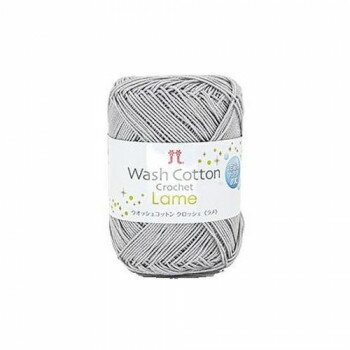 ハマナカ ウオッシュコットン クロッシェ ラメ No.404 2517404
