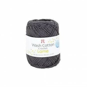 ハマナカ ウオッシュコットン クロッシェ ラメ No.410 2517410