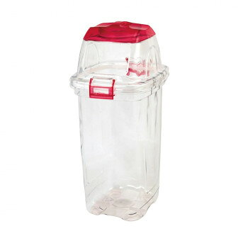 For Separated Refuse - 透明エコダスター45 一般用 レッド DS4590452