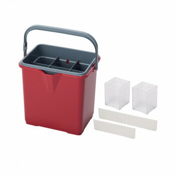 仕切付きバケツII アウターバケツ用仕切板セット エンジ CE4471026