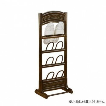 Slippers Racks - 今枝商店 Romantic Rattan 籐スリッパラック 4段タイプ R254B [ラッピング不可][代引不可][同梱不可]