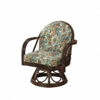 Other - 今枝商店 Romantic Rattan 籐ラウンドチェア 回転座椅子 S104B [ラッピング不可][代引不可][同梱不可]