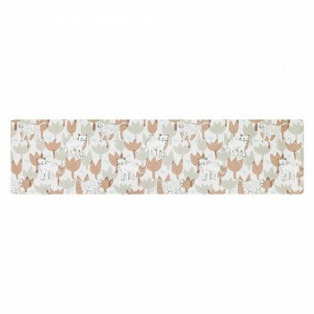 キャッツ PVC 拭ける キッチンマット 180 ヨコズナクリエーション