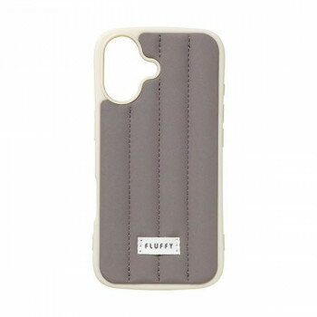 Rakuten - FLUFFY iPhone17専用背面型ケース Gray/グレー iP25-61-FFYH02